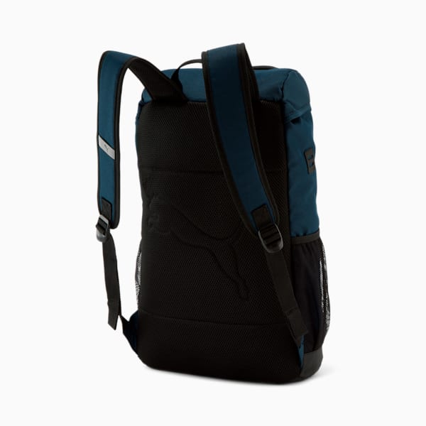 PUMA Flap Top Backpack, Dark Blue, extralarge