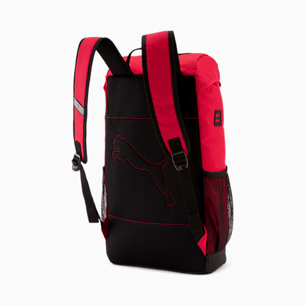 PUMA Flap Top Backpack, Red, extralarge