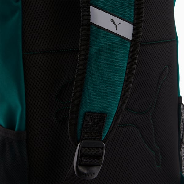 PUMA Flap Top Backpack, GREEN, extralarge