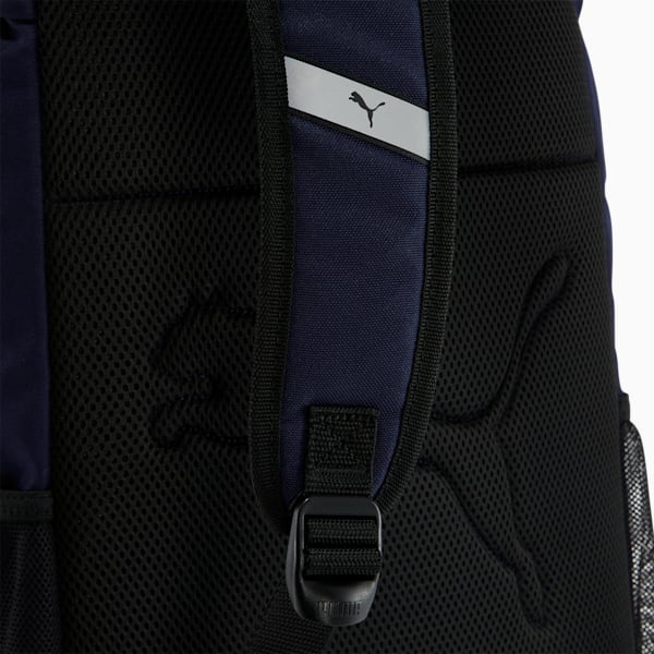 PUMA Flap Top Backpack, NAVY, extralarge