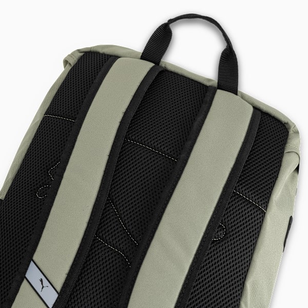 Mochila con solapa en la parte superior PUMA, OLIVE/BLACK, extralarge
