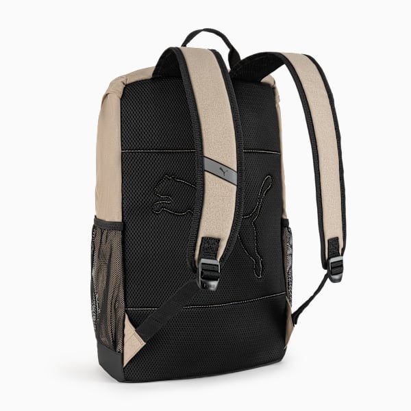 PUMA Flap Top Backpack, NATURAL, extralarge