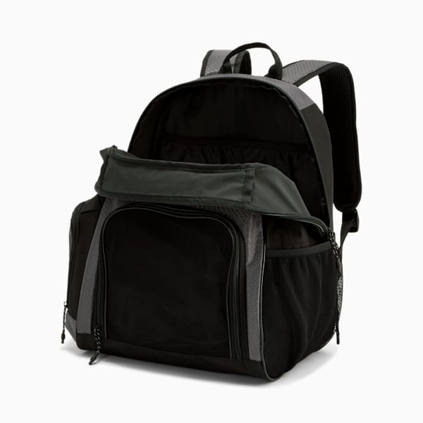 PUMA Hat Trick Backpack, Dark Grey, extralarge