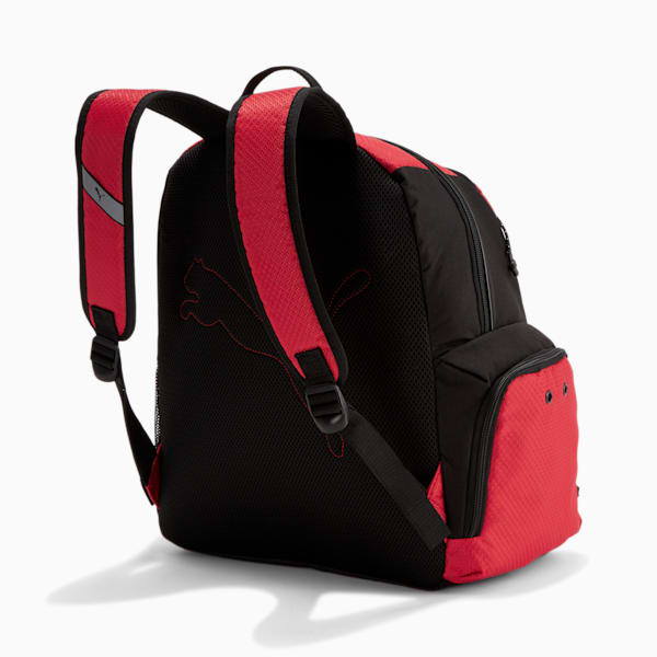 PUMA Hat Trick Basketball Backpack, Red/Black, extralarge