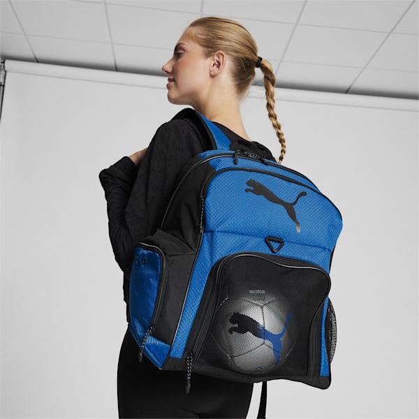 PUMA Hat Trick Backpack, BRIGHT BLUE, extralarge