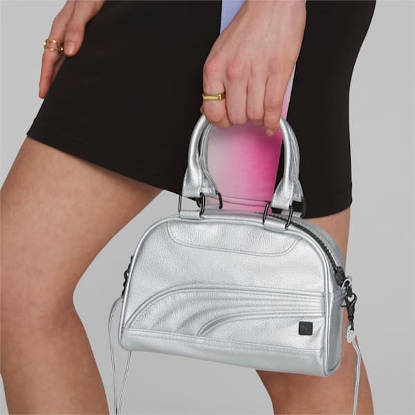 PUMA Cross Mini Grip Bag 3.0, Silver, extralarge