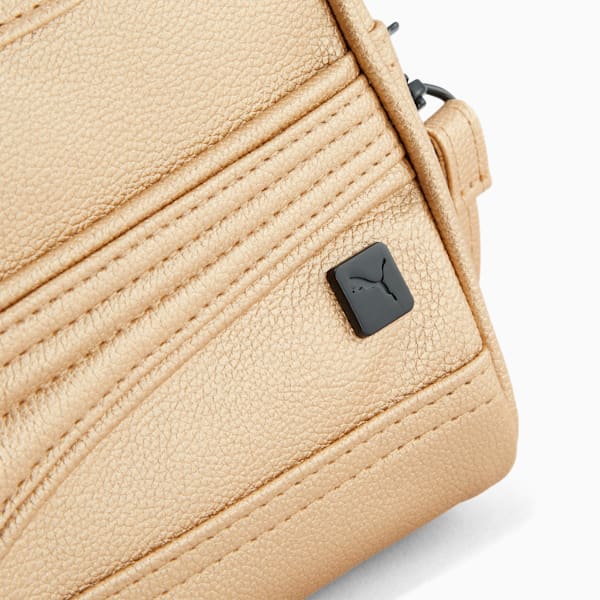 Maleta deportiva con asas PUMA Cross Mini 3.0, GOLD, extralarge