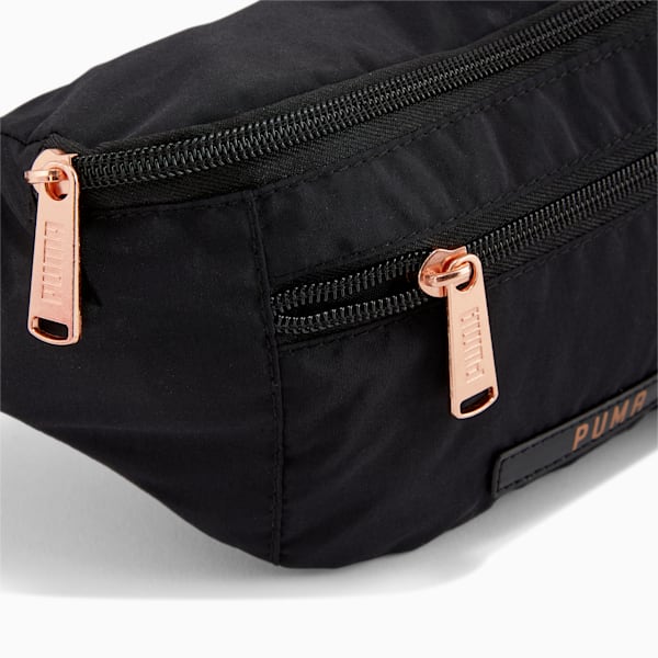 PUMA Uniform Waistbag, Black/Pink, extralarge