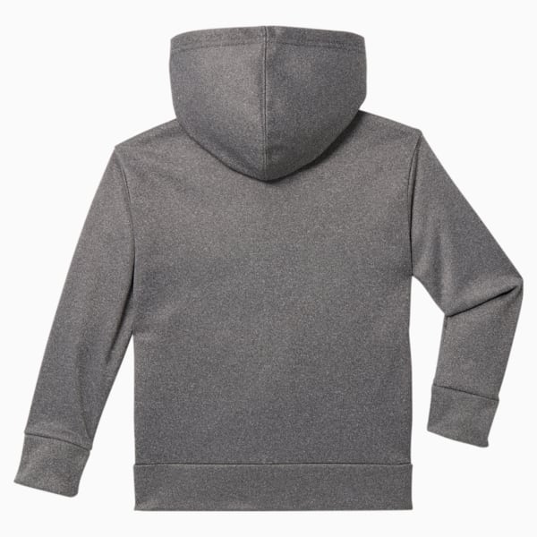 Amplified Little Kids' Zip-Up Hoodie, CHARCOAL HEATHER, extralarge