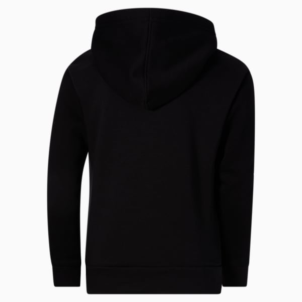 Splatter Pocket Fleece Hoodie Big Kids, PUMA BLACK, extralarge