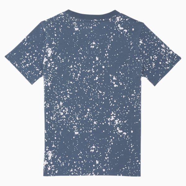 Splatter Pack Little Kids' Logo Tee, EVENING SKY, extralarge