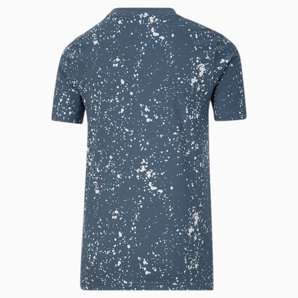 Splatter Pack Logo Tee Big Kids, EVENING SKY, extralarge