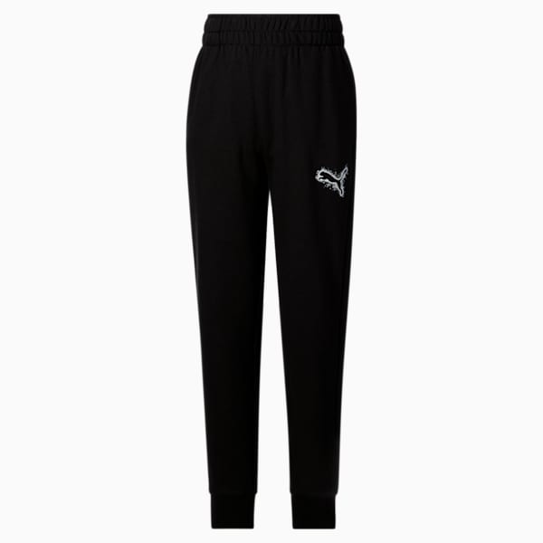 Splatter Pack Big Kids' Joggers, PUMA BLACK, extralarge