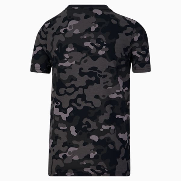 Camo Pack Logo Tee Big Kids, PUMA BLACK, extralarge