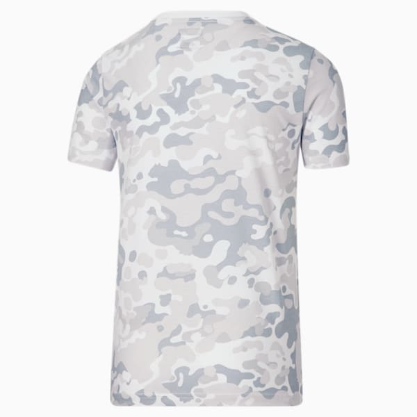 Camo Pack Logo Tee Big Kids, PUMA WHITE, extralarge