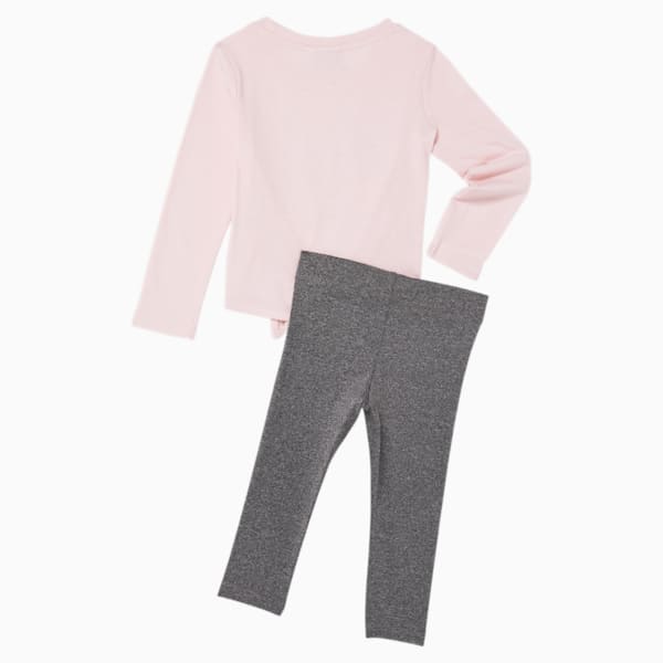 Double Trouble Toddlers' Two Piece Set, CHALK PINK