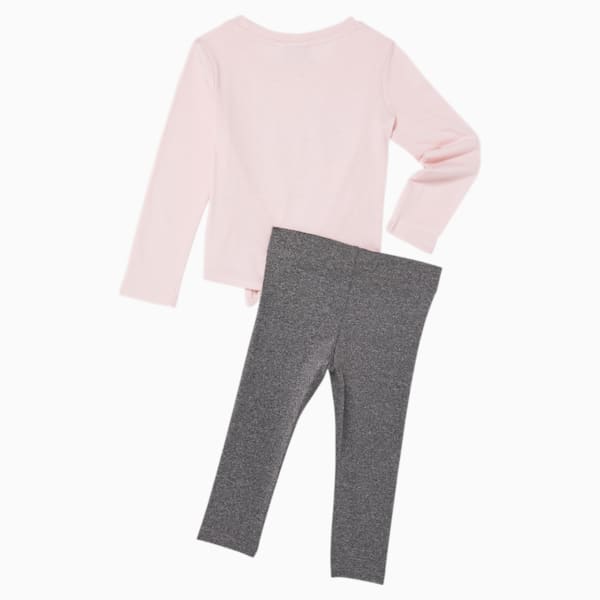 Double Trouble Toddlers' Two Piece Set, CHALK PINK, extralarge