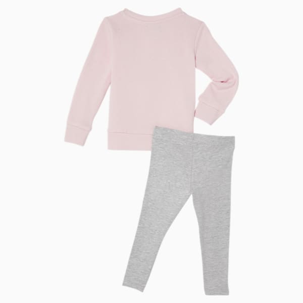 Half Cat Toddlers' Two-Piece Set, CHALK PINK, extralarge