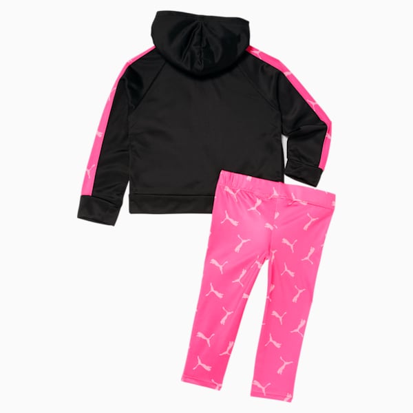 Cat Pennant Toddlers' Two Piece Set, PUMA BLACK