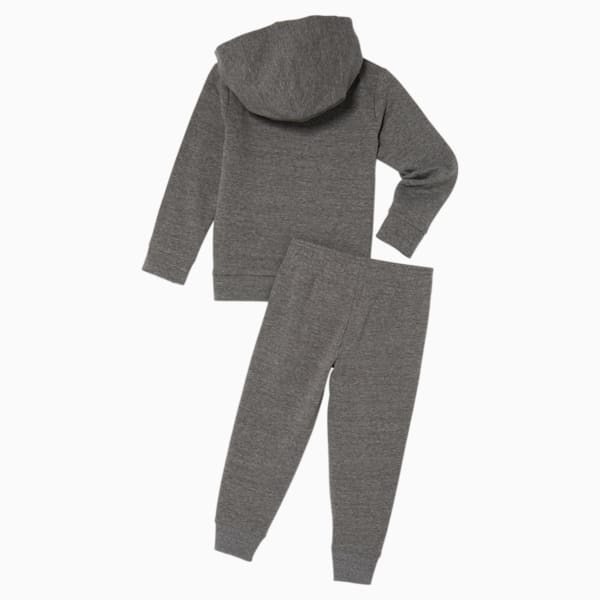 Splatter Patch Toddlers' Two-Piece Set, CHARCOAL HEATHER, extralarge