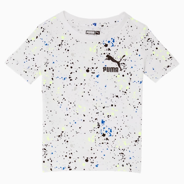 Camiseta estampada Galaxy Pack para bebés, PUMA WHITE