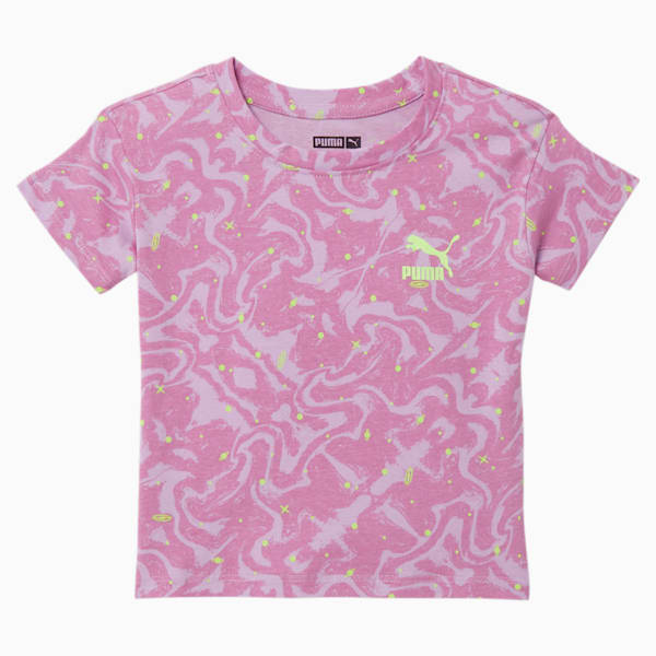 Space Glam Toddlers' Printed Tee, SMOKEY GRAPE, extralarge