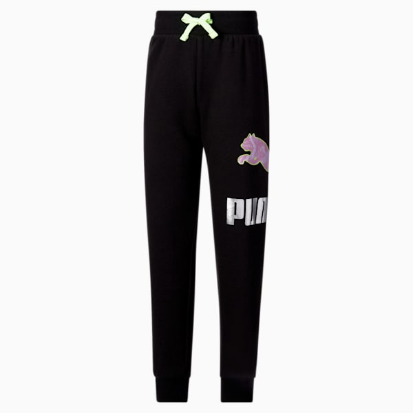 Space Glam Big Kids' Joggers, PUMA BLACK, extralarge