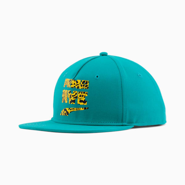 PUMA NYC Rivington Snapback Hat, TURQUOISE, extralarge