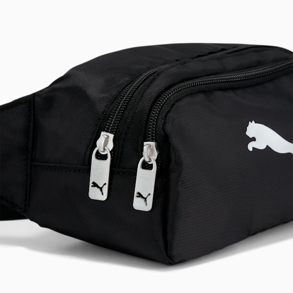 PUMA Estate Waistbag, BLACK/SILVER, extralarge