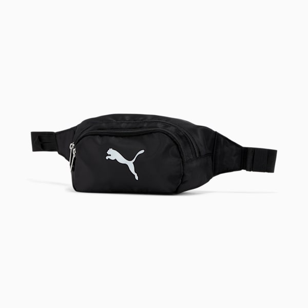 PUMA Estate Waistbag, BLACK/SILVER, extralarge