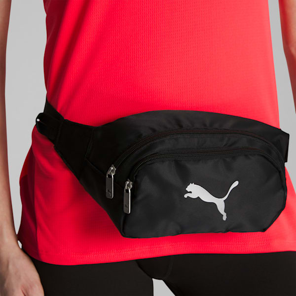 PUMA Estate Waistbag, BLACK/SILVER, extralarge