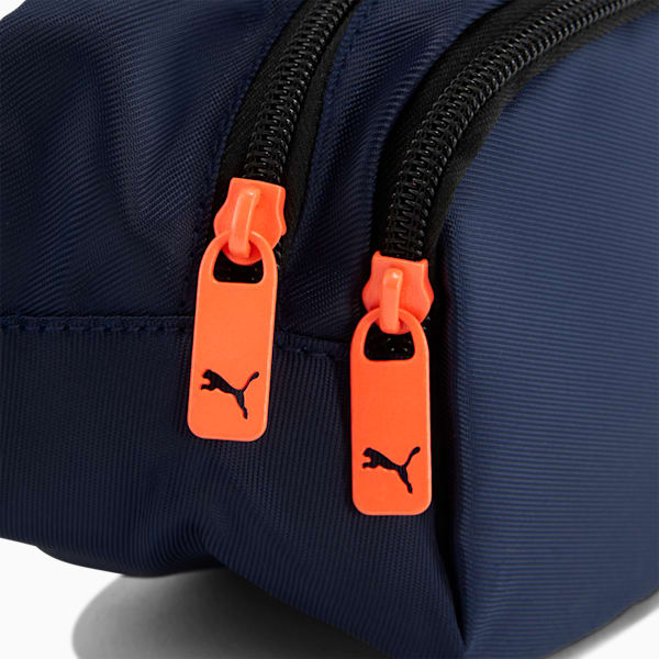 PUMA Estate Waistbag, NAVY/ORANGE, extralarge