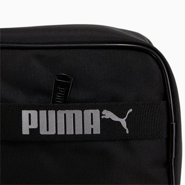 PUMA Archer Crossbody Bag , BLACK/SILVER, extralarge