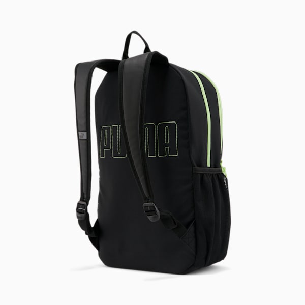PUMA Emulator Backpack, BLACK/GREEN, extralarge
