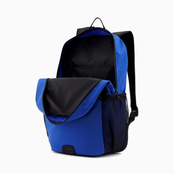 PUMA Emulator Backpack, BLUE/WHITE, extralarge