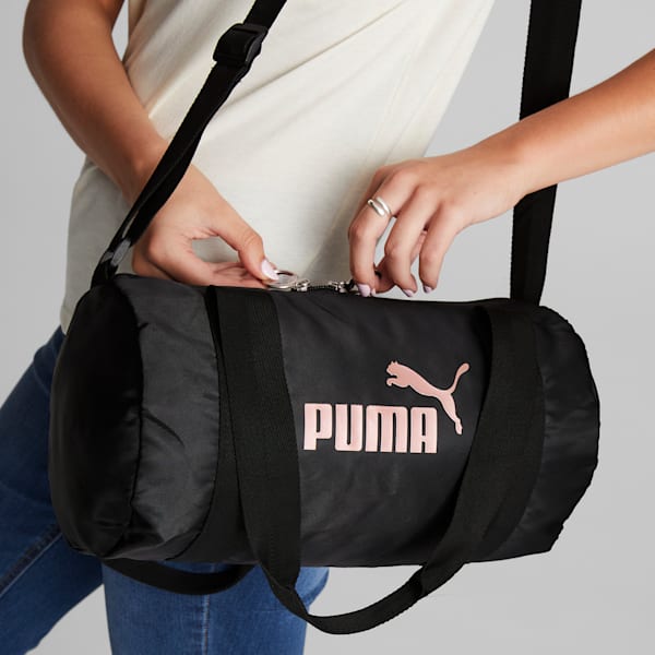 Bolsa bandolera PUMA Crew , BLACK/PINK, extralarge