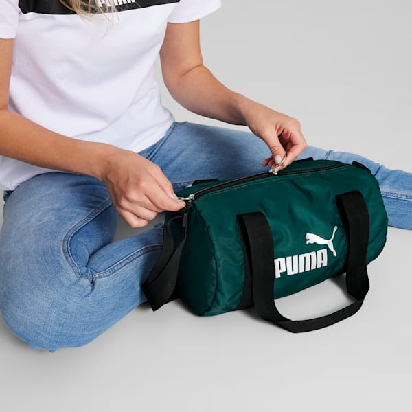 PUMA Crew Crossbody Bag , GREEN, extralarge