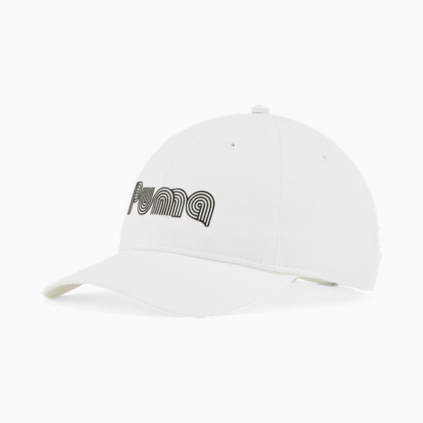 PUMA Factor Dad Cap, WHITE, extralarge