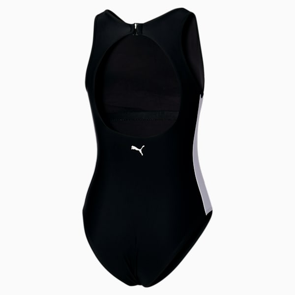 Traje de baño One Piece T7 para mujer , NEGRO
