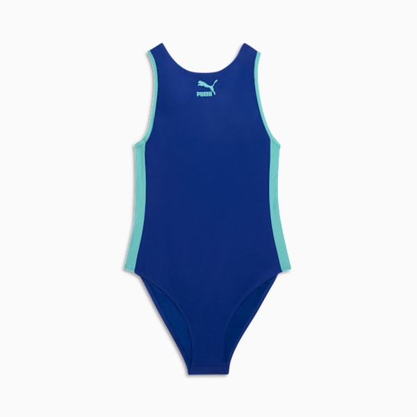 One Piece Women's T7 Swimsuit , VIVID BLUE, extralarge