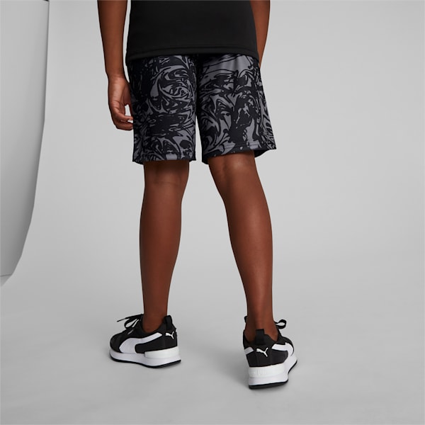 PUMA Power Big Kids' Shorts, PUMA BLACK, extralarge