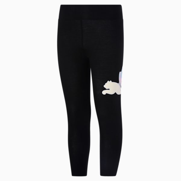 Butterfly Big Kids' Leggings, PUMA BLACK, extralarge