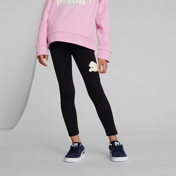 Puma Women's Modern Sport Logo Leggings Pink Size X-Small