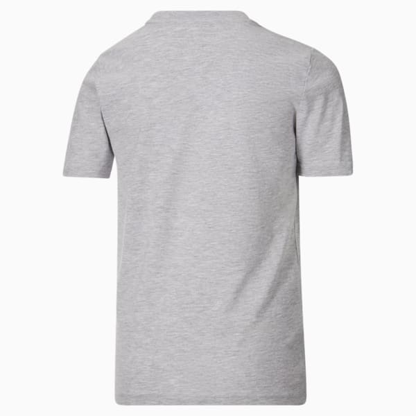 Summer Cool Logo Big Kids' Tee, LIGHT HEATHER GREY, extralarge