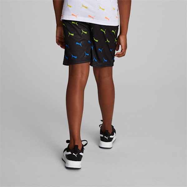 Summer Cool Big Kids' Shorts, PUMA BLACK, extralarge