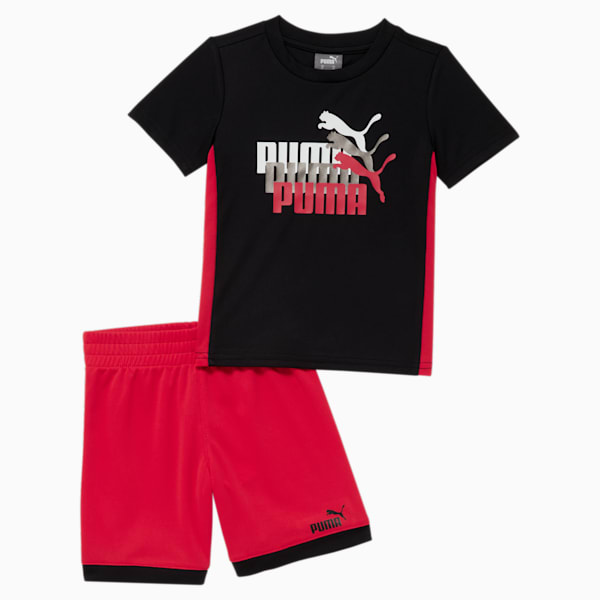 Seeing Triple Toddlers' Two-Piece Set, PUMA BLACK, extralarge