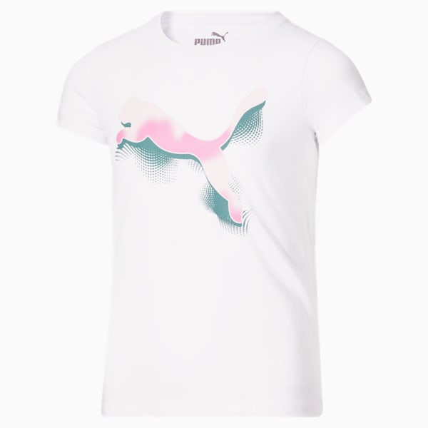 Modern Sport Vibes Big Kids' Tee, PUMA WHITE, extralarge