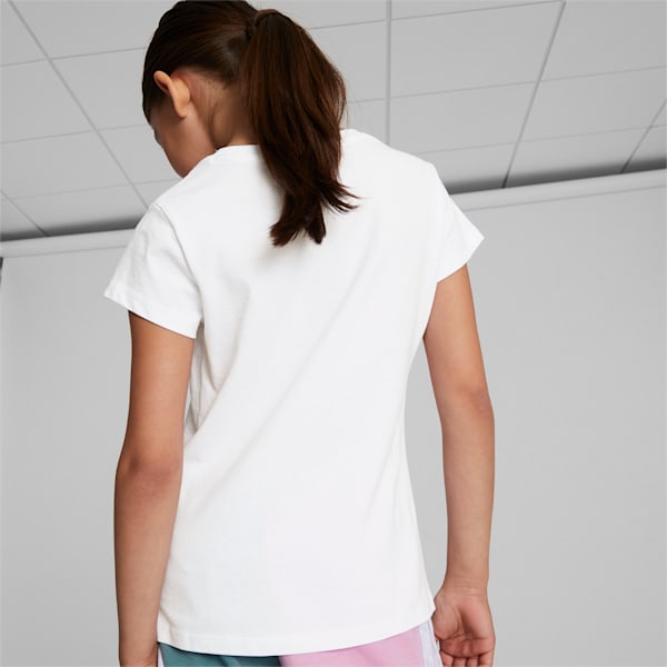 Modern Sport Vibes Big Kids' Tee, PUMA WHITE, extralarge