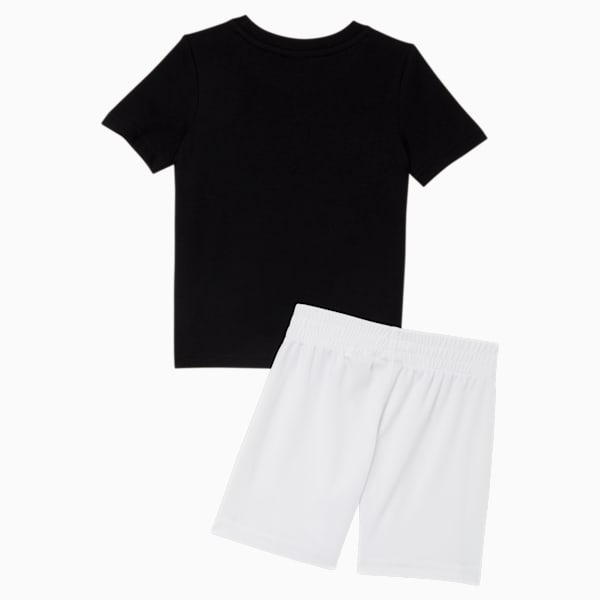 Outline Cat Toddlers' Two-Piece Set, PUMA BLACK, extralarge