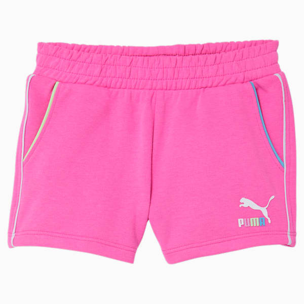 Brighter Days Pack French Terry Little Kids' Shorts, RAVISH, extralarge